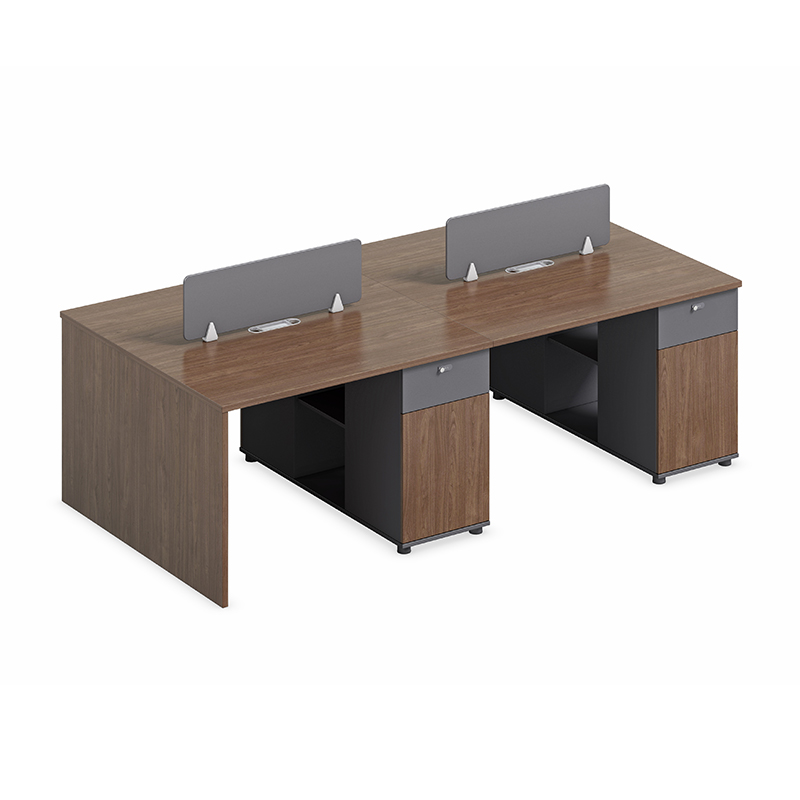 悦山 YSOD2cGCLF-D2415 办公职员卡座四人位  2400*1200*750/1050mm