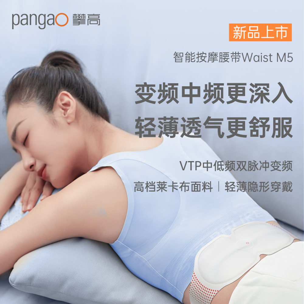 攀高/PANGAO Waist M5 智能腰腹部按摩带 台