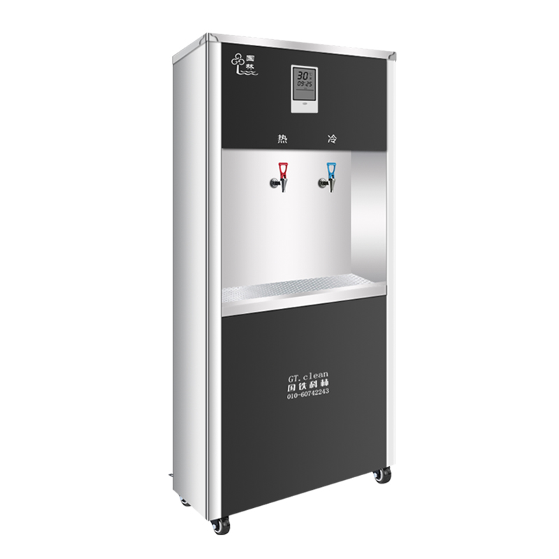 国林 步进式净化开水器 反渗透净水机 五级过滤开水器 雅黑型2龙头款 GL-RO400BJ3型