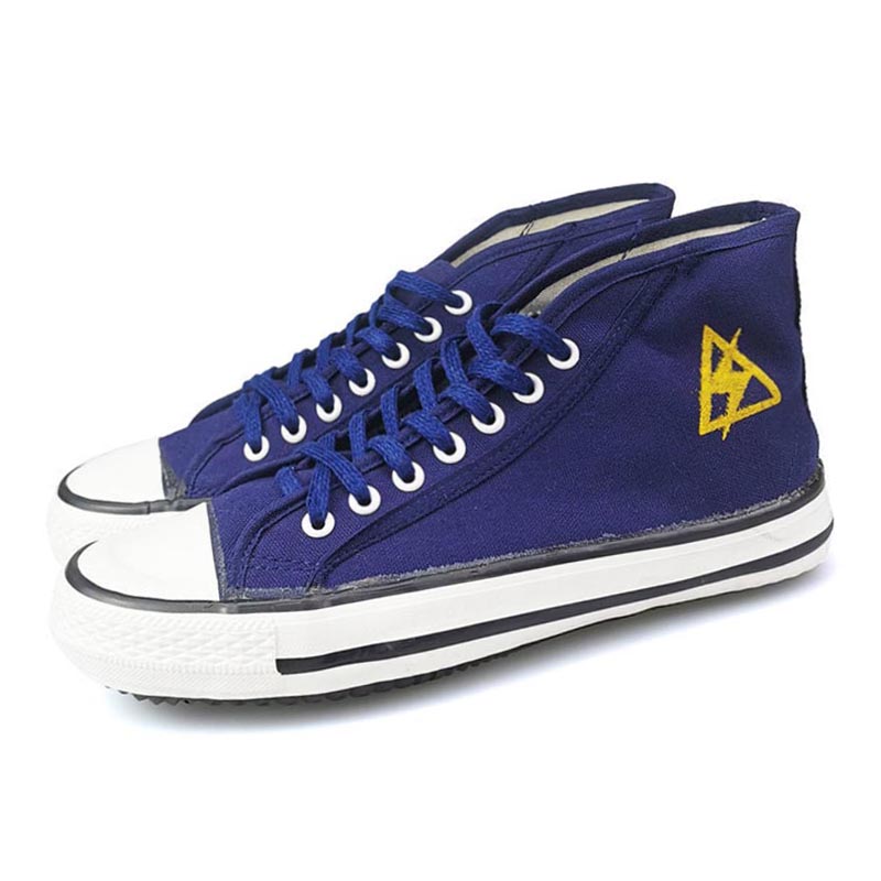 金步安 电工绝缘鞋10KV电力安全帆布四季劳保鞋 蓝40码BLX-135