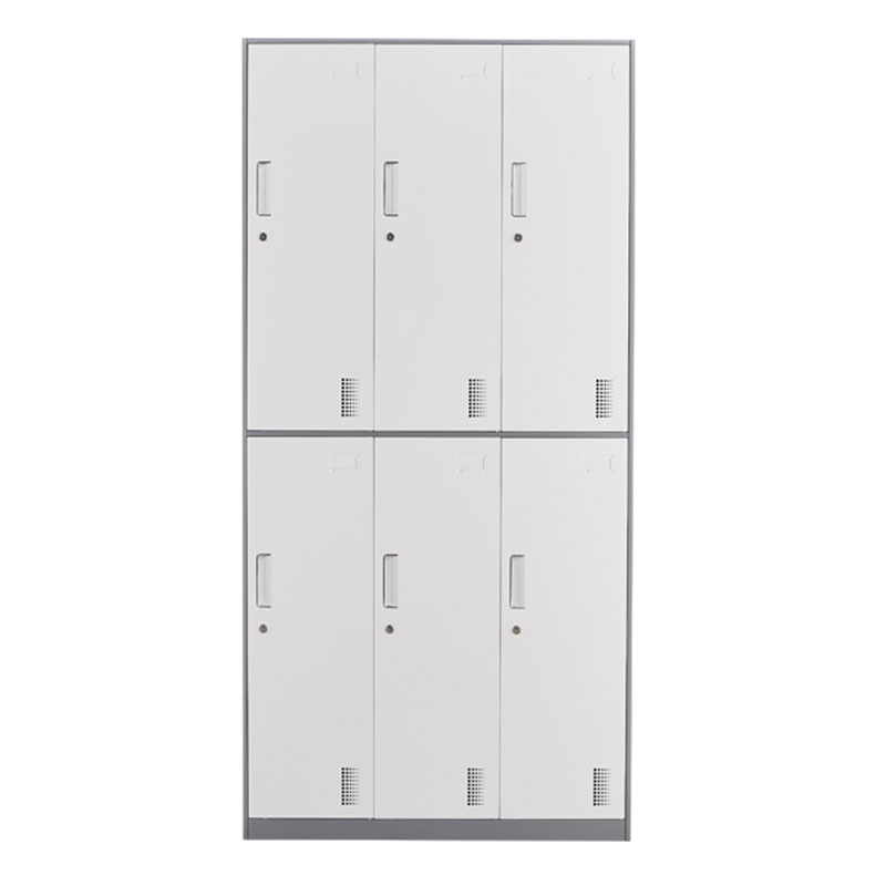 悦山 YSOA2fo6m-06QHTB 六门更衣柜 900*400*1850mm