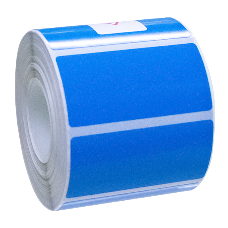 MASUNG 热转印标签纸50mm*70mm 200张 蓝色