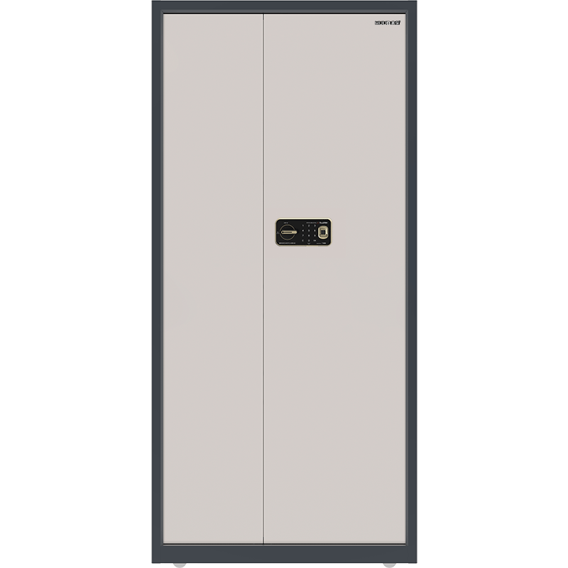 高保保密柜G208-GV2(L4)指纹密码锁保密文件柜通体柜五层无抽