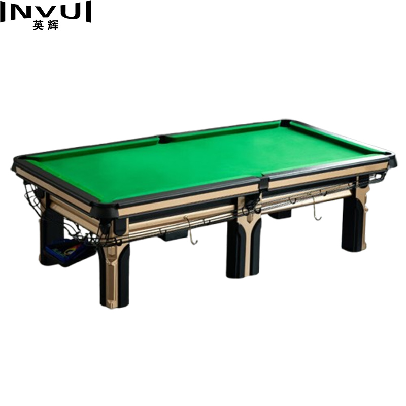 英辉（INVUI）台球桌标准成人家用比赛钢库青石板中式黑八桌球台 9尺台 X30T
