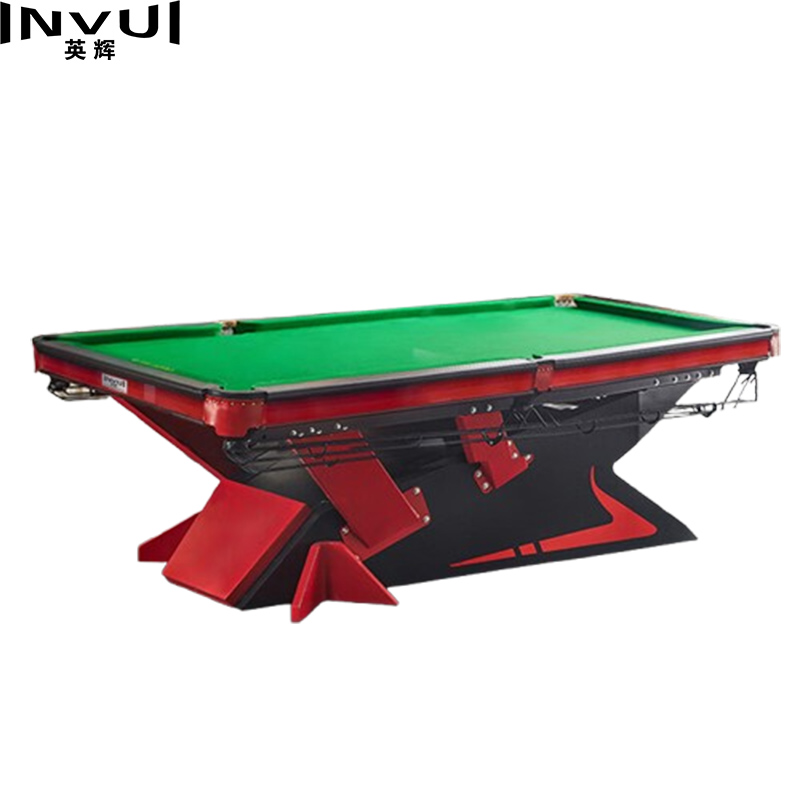 英辉（INVUI）台球桌标准赛事钢库独牙款家用成人黑八桌球台案子9尺台 ST300