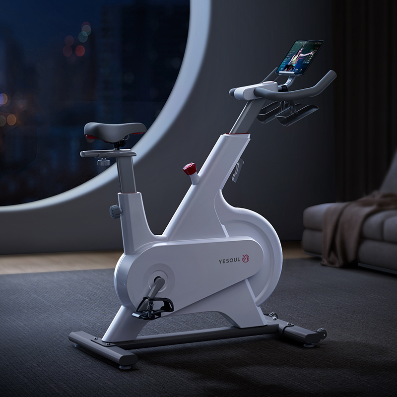 野小兽自发电动感单车家用运动健身车室内减肥器材静音健身迷你 M1EV-自发电[Ai速燃环]