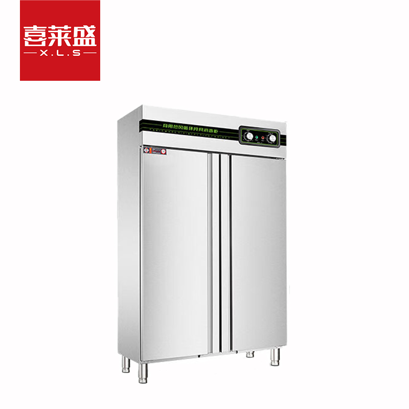 喜莱盛商用消毒柜热风循环不锈钢高温消毒碗柜餐具高温消毒柜660L工程款