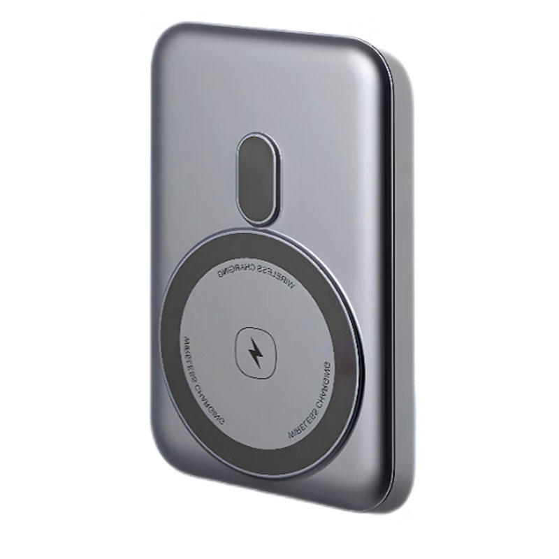 雷摄 LS-KP30  苹果Magsafe磁吸无线充电宝PD20W快充10000毫带手机支架功能 适用苹果151413移动电源 黑色