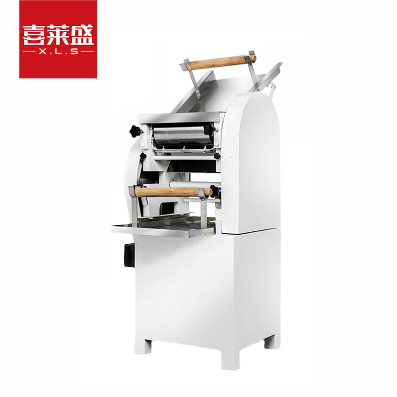 喜莱盛压面机商用面条机70Kg/h产量大型全自动擀面皮机校企食堂立式饺子一体机
