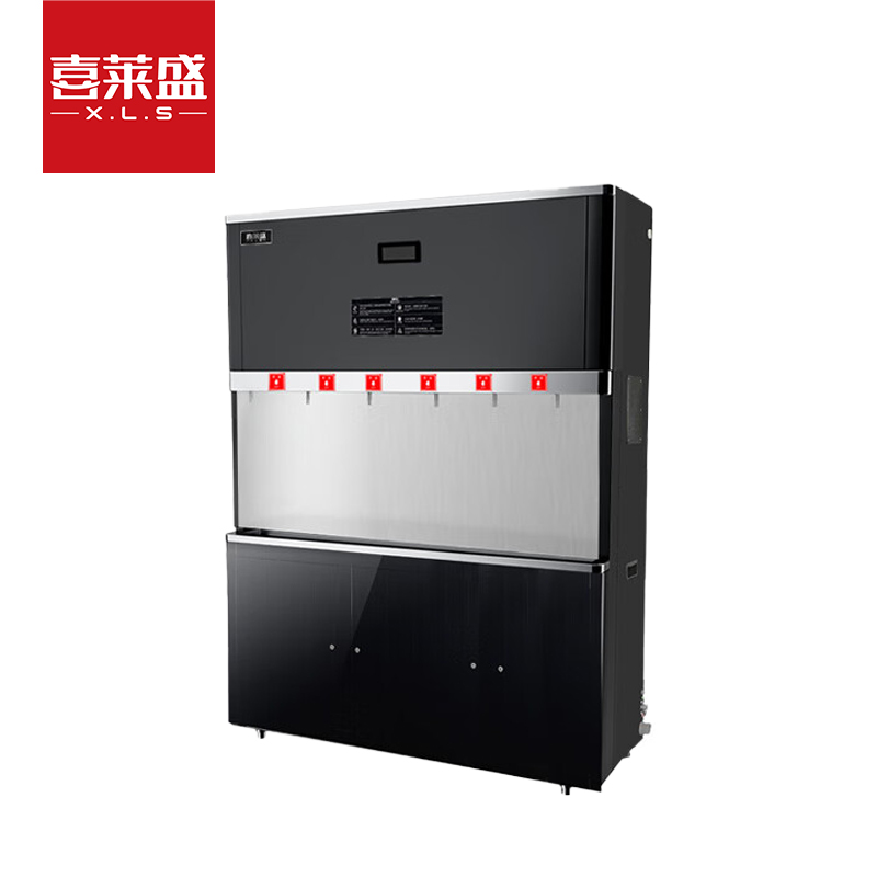 喜莱盛商用直饮机大型开水器精滤净水器包安装公司学校饮水机烧水器六开