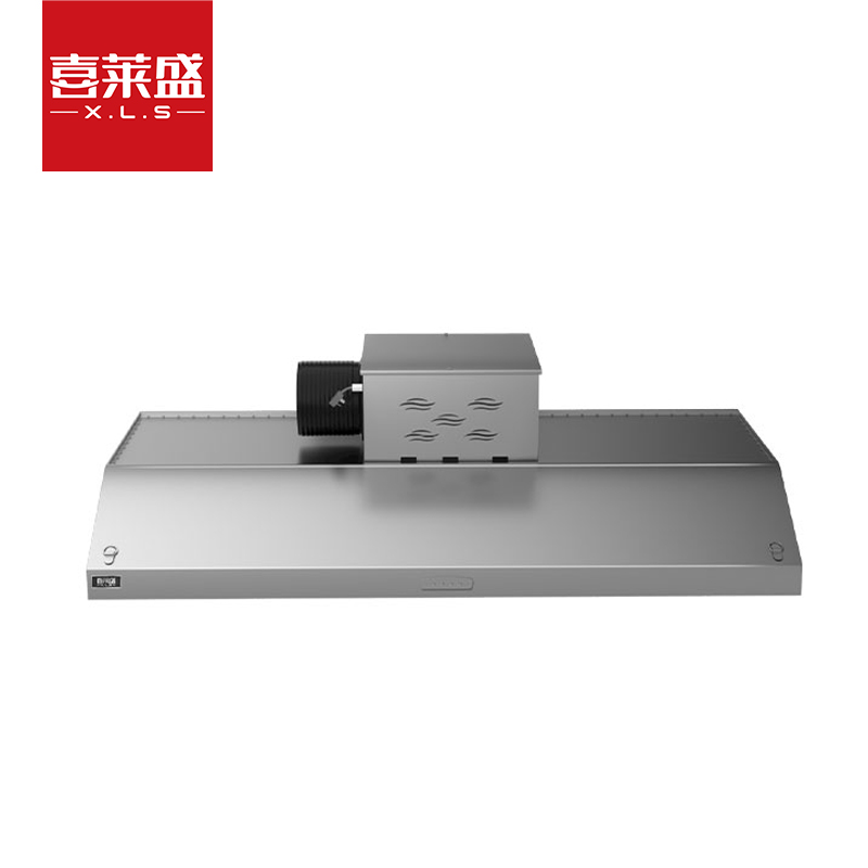 喜莱盛商用油烟机油烟净化器直排油烟机1.5米酒店饭店厨房大吸力不锈钢吸油烟机