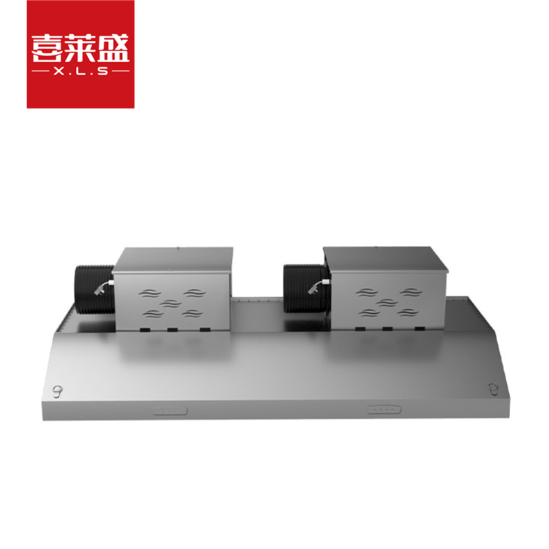 喜莱盛商用油烟机油烟净化器直排油烟机1.5米酒店饭店厨房大吸力不锈钢吸油烟机