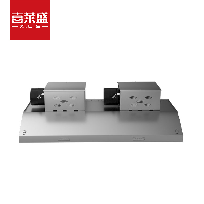 喜莱盛商用油烟机油烟净化器直排油烟机1.5米酒店饭店厨房大吸力不锈钢吸油烟机