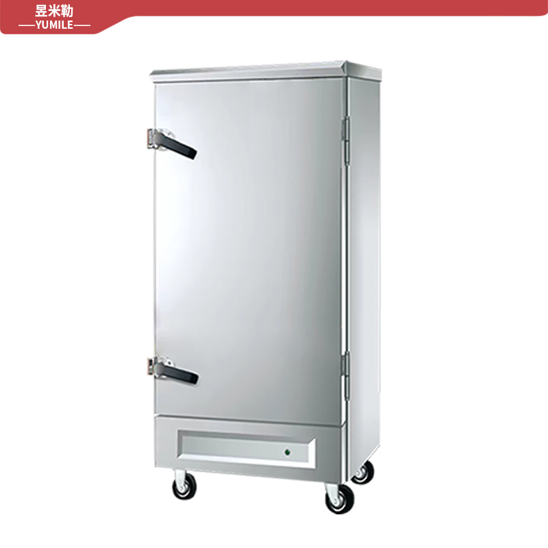 昱米勒 YML-DZG-8JZC商用经济型电汽两用单门8盘380V蒸饭柜（台）