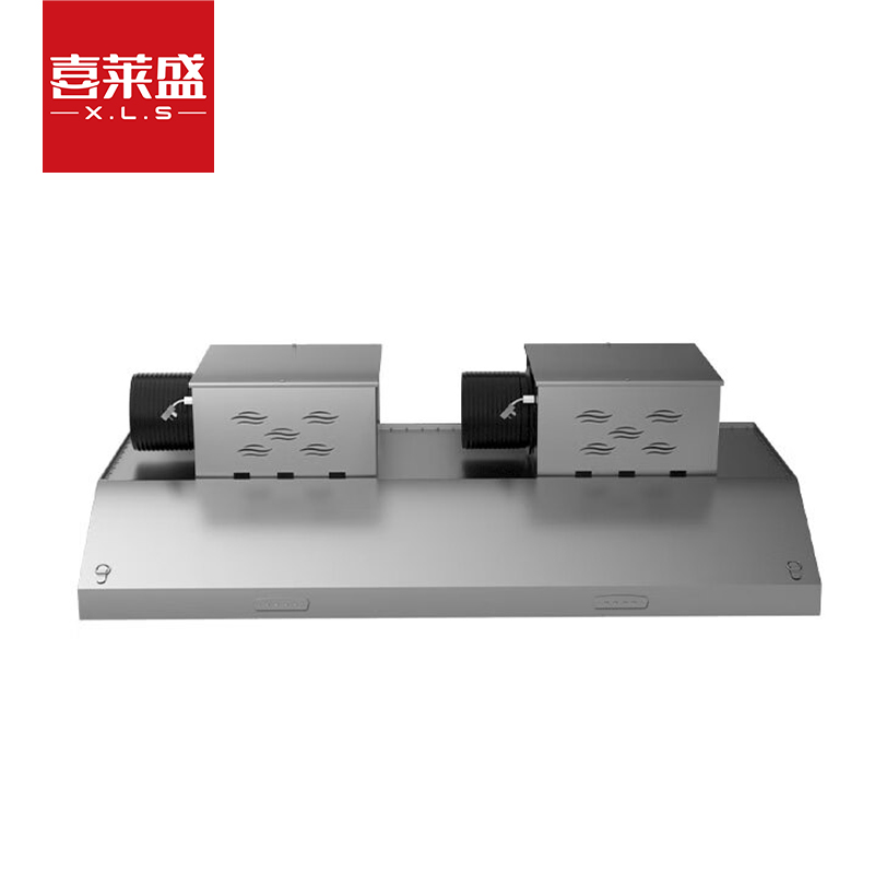 喜莱盛商用油烟机油烟净化器直排油烟机1.8米酒店饭店厨房大吸力不锈钢吸油烟机