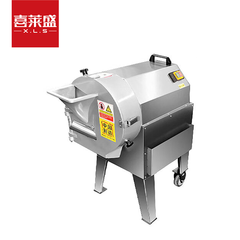 喜莱盛切菜机商用大型土豆胡萝卜青菜切片机学校酒店食堂切段切条切丝机