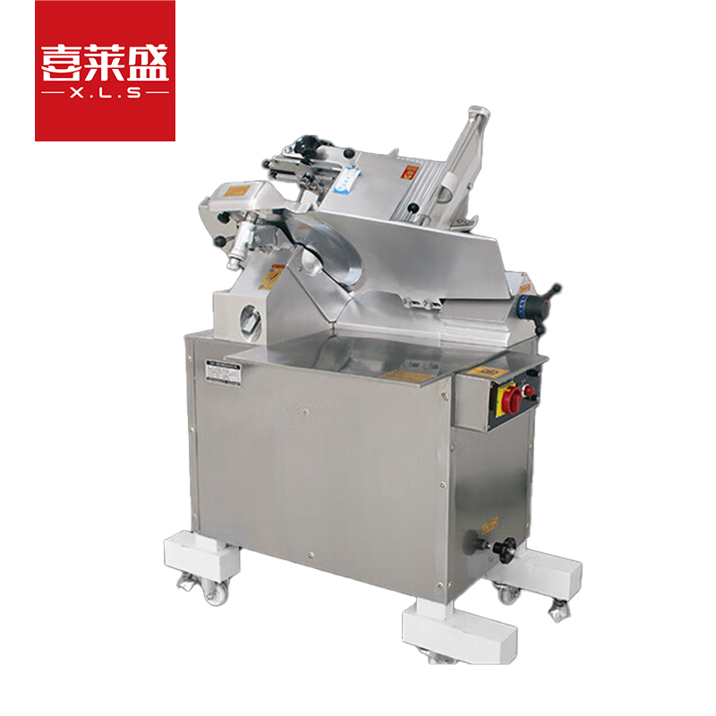 喜莱盛切片机商用全自动羊肉切肉机 火锅店餐吧后厨电动肉片机刨冻肥牛刨片机