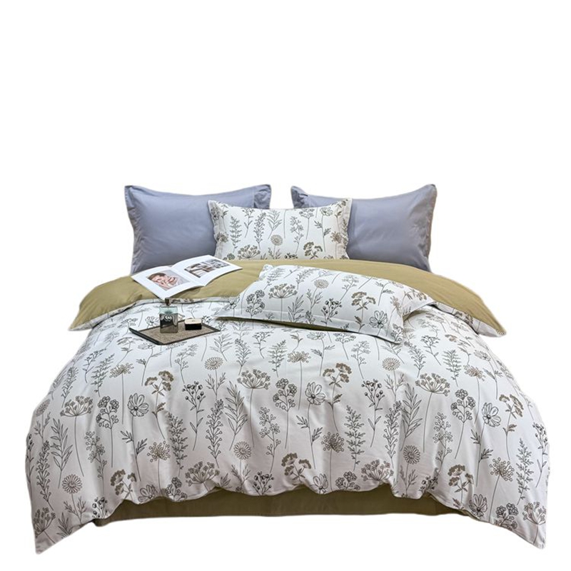 晚安纯棉床单四件套-迷迭花语200*230cm