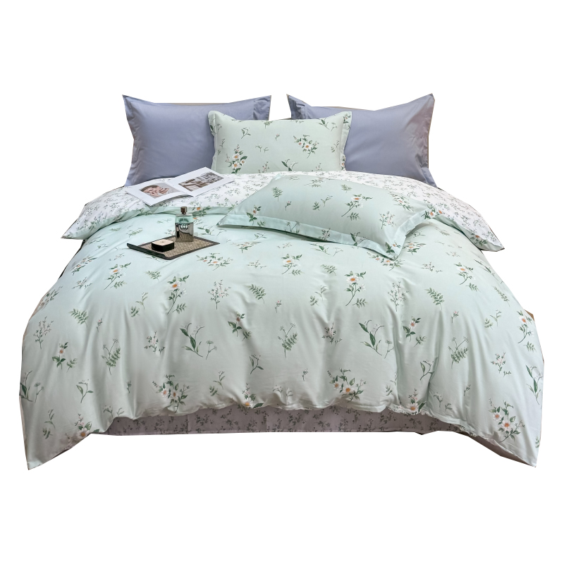 晚安纯棉床单四件套-花语玲珑200*230cm