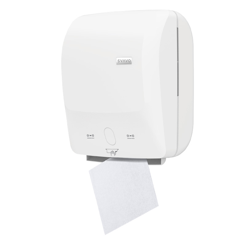 瑞沃（SVAVO）自动感应出纸机卫生间出纸器壁挂式插电卷纸机免接触自动切纸机