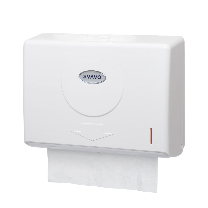 瑞沃（SVAVO）壁挂擦手纸盒防水纸巾架双包大容量免打孔 厨房卫生间挂墙抽纸盒商用纸巾架