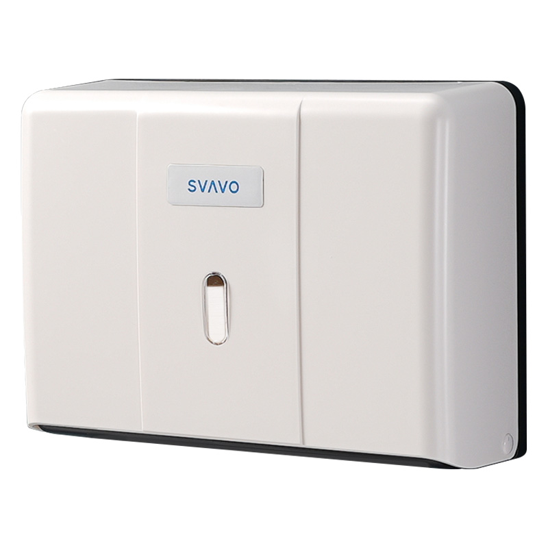 瑞沃（SVAVO）擦手纸盒壁挂防水厕纸架免打孔厨房纸巾架卫生间抽纸盒商用纸巾盒