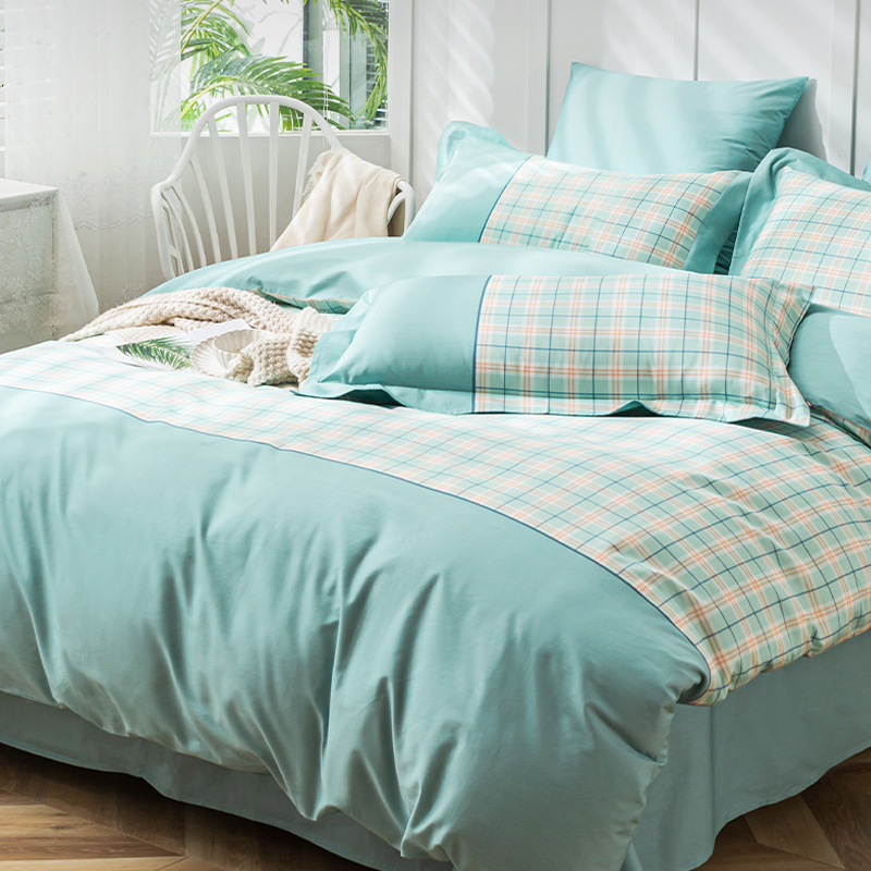 多喜爱/Dohia100%棉（全棉）简约三件套 霍伊152*218cm