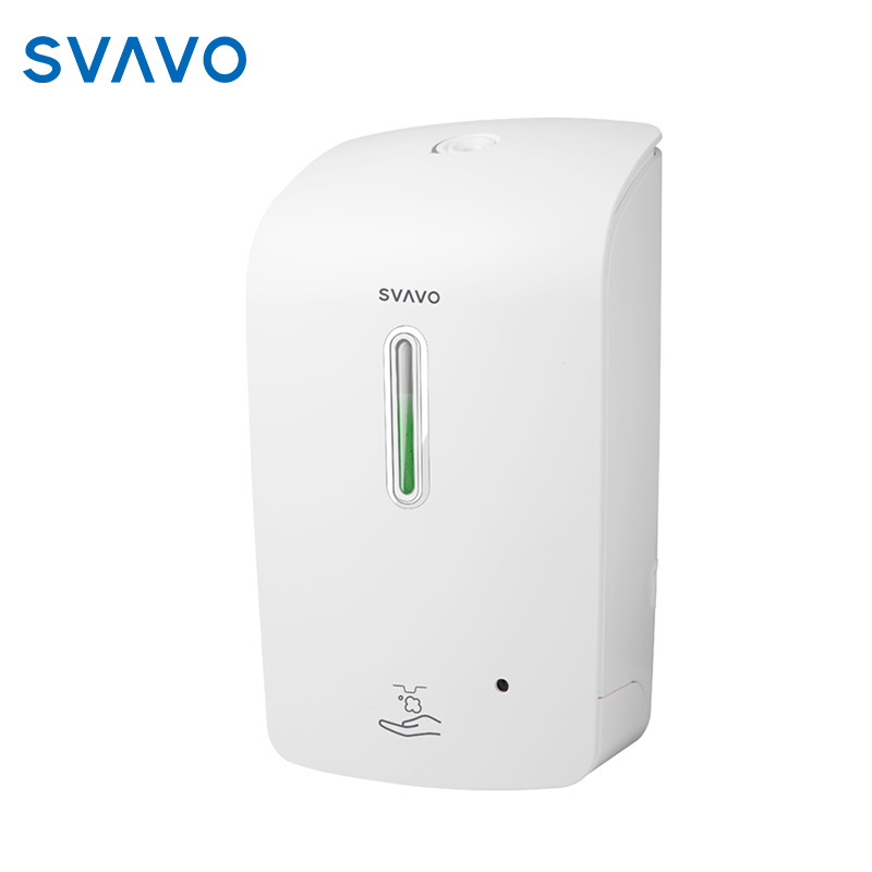 瑞沃（SVAVO）感应皂液器商用自动洗手机壁挂式泡沫洗手液机 PL-151056白色