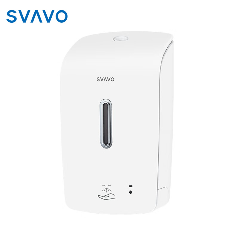 瑞沃（SVAVO）自动喷雾消毒器 自动免洗手部消毒器 壁挂式智能感应皂液器1200ML