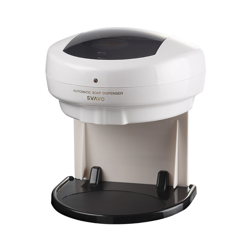 瑞沃（SVAVO）自动感应皂液器700ml 免打孔洗手液盒 壁挂沐浴露盒