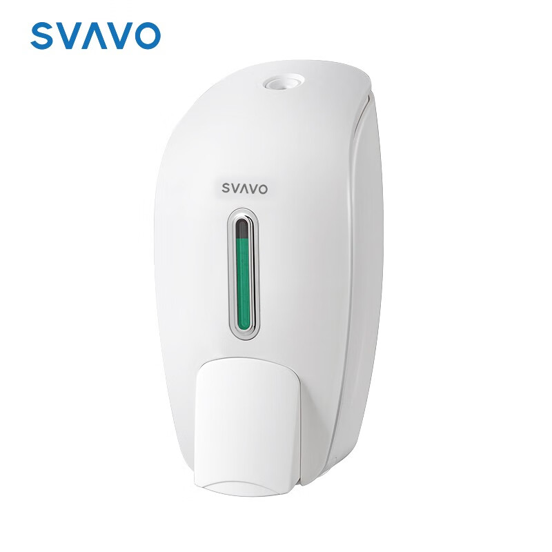 瑞沃（SVAVO）手动皂液器免打孔给皂器卫生间壁挂式洗手液盒