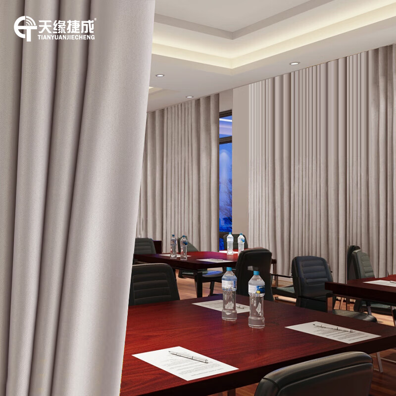 天缘捷成 TY-PBL浅米色电磁屏蔽设备抗辐射机房窗帘开合帘屏蔽设备1平方米