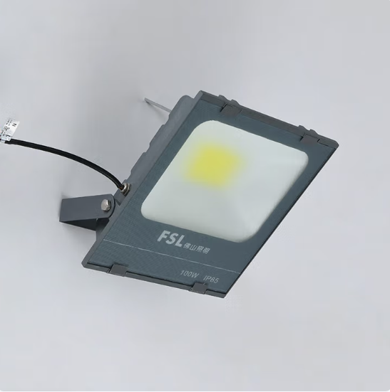 佛山照明 100w黄光投光灯