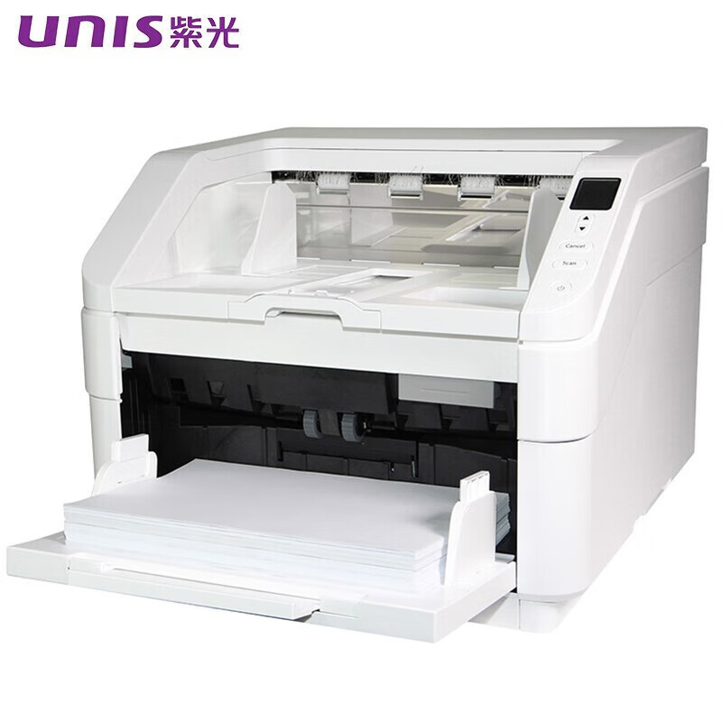 紫光（UNIS）Q6080 馈纸扫描仪 A3幅面高速高清自动双面彩色扫描仪