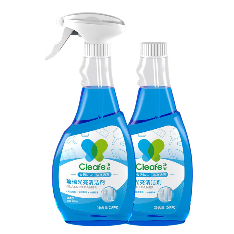 [净安] 玻璃水 500g+500g 500g 0℃ 500g/瓶，2瓶/组 1组