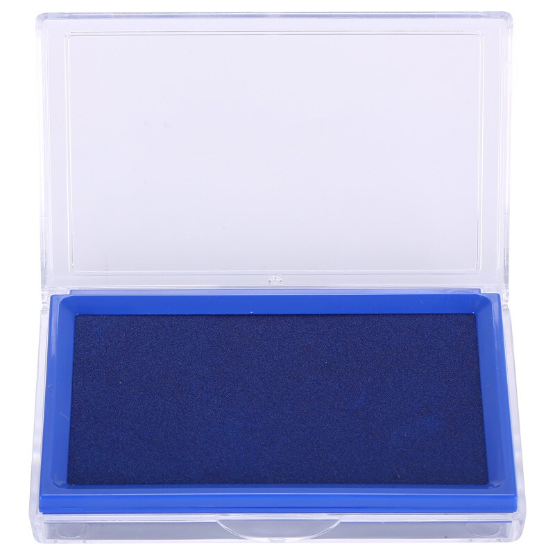 [晨光] 印台/印泥/印油 AYZ97513 形状 蓝色 1个