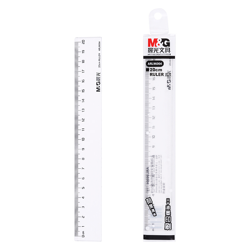 [晨光] 直尺 ARL96004 塑料 20 透明 1把