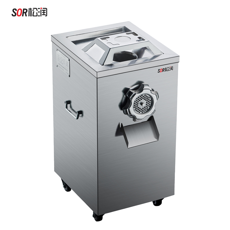 松润（SOR）商用绞肉机酒店餐厅学校单位厨房饭堂用台式肉类切割机处理器不锈钢绞肉头TU1323DF